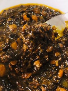 Foto di Riso venere zucca e vongole