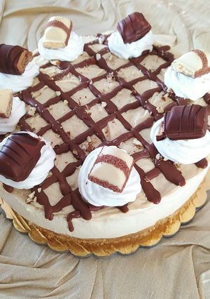 Φωτογραφία της συνταγής Kinder bueno cheesecake