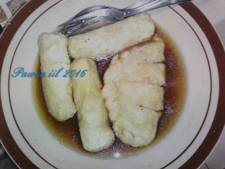 Cara Gampang Membikin Resep  Pempek Dos Bumbu Ebi yang Enak, Menggugah Selera