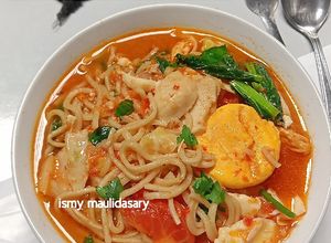 Foto resep Mie Tektek Kuah
