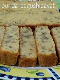 Foto resep Banana Sponge Cake (5 bahan & tanpa pengembang)