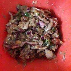 Roasted Dry fish chutney A picture of Roasted Dry fish chutney.