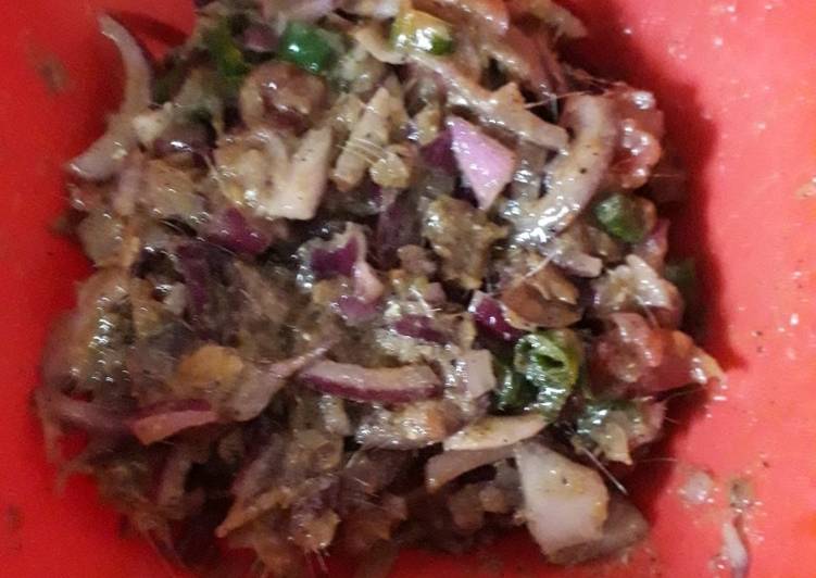 Step-by-Step Guide to Make DietPerfect Roasted Dry fish chutney
