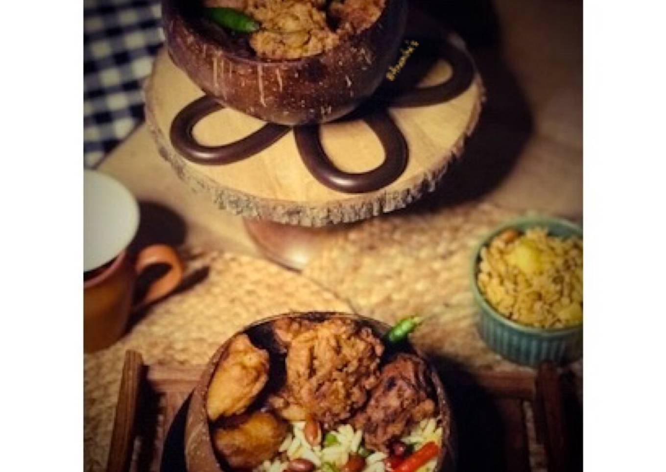 Masala Muri with Onion 🧅 & Potato 🥔 Pakoras/Fritters