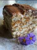 Tiramisú con bizcochos de vainilla