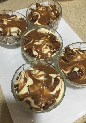 صورة لوصفة حلا كاسات الشوكولا والنيسكافيه 😋
