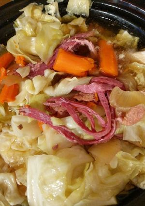A picture of Corned beef.