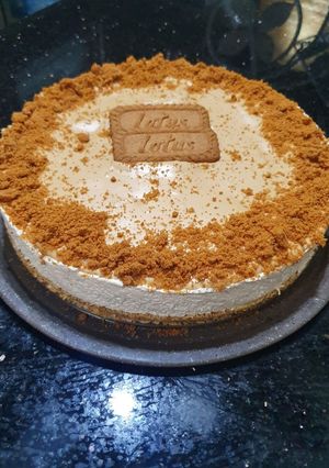 صورة لوصفة تشيز كيك اللوتس 😍