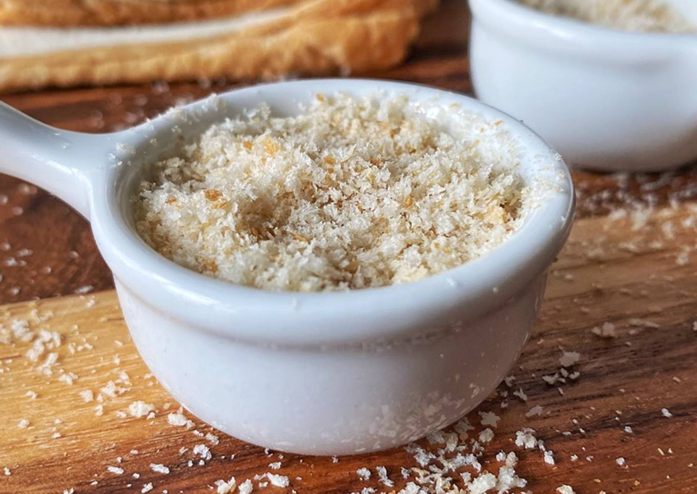 Homemade breadcrumbs
