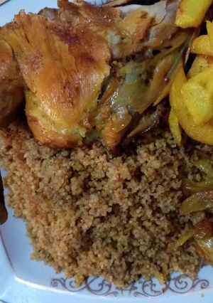 عکسی از دستور مرغ و لَلَک (گمنه)