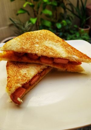 Foto resep Roti isi Sosis