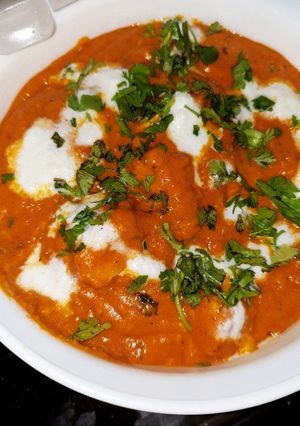 A picture of Shahi paneer.