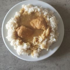 A picture of Garam Masala Chicken Ginger Curry.