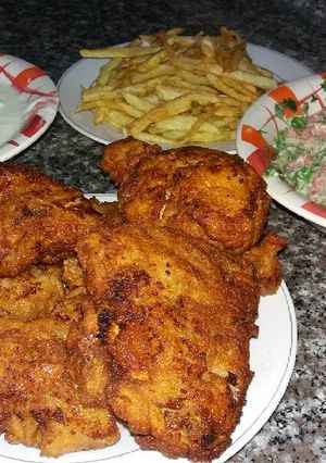 صورة لوصفة بروستيد ومثومة وسلطة طحينية 😍