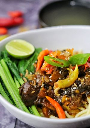 Foto resep BOM Mie Ayam Jamur