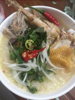 Hình của món Cháo gà.