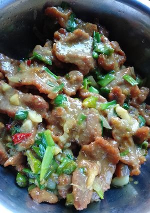 Foto resep Daging Cabai Garam