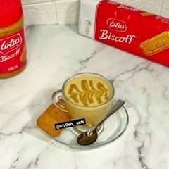 A picture of Lotus coffee.