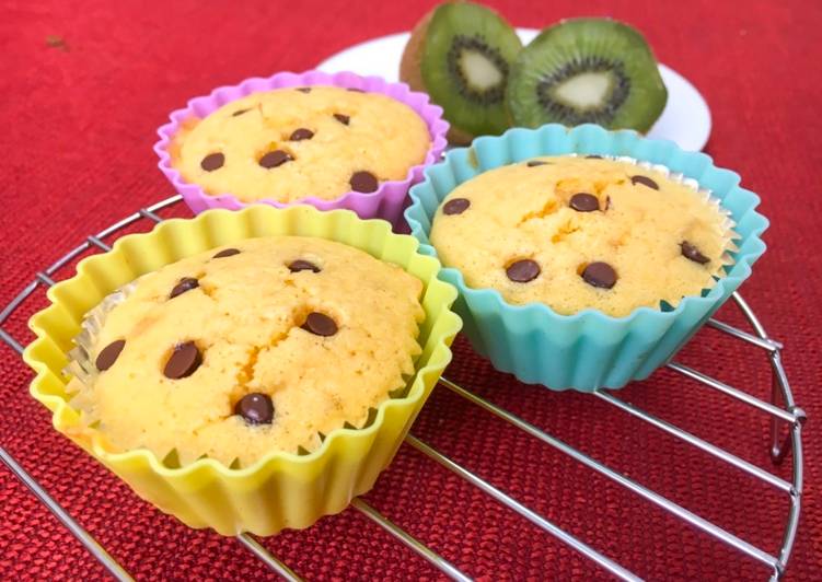 Langkah Mudah untuk Menyiapkan Sweet Corn Cup Cakes | Steamed and Baked Method, Enak Banget