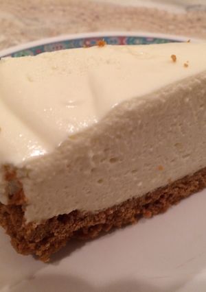 A picture of No bake Cheese Cake.