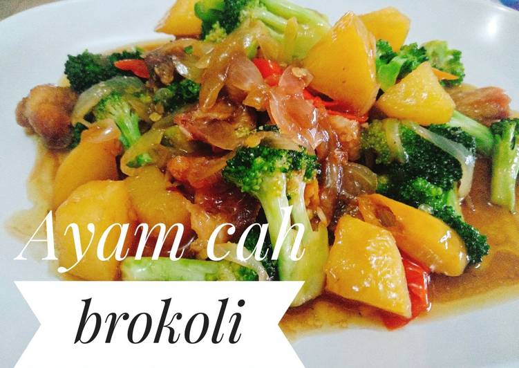 Ayam cah brokoli