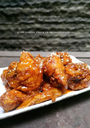 Foto resep Ayam goreng korea