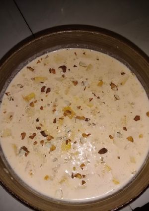 A picture of Mango dessert.