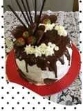Drip cake cioccolato 🍓🍓🍫🍫