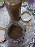 Home made apple jam.without preservatives