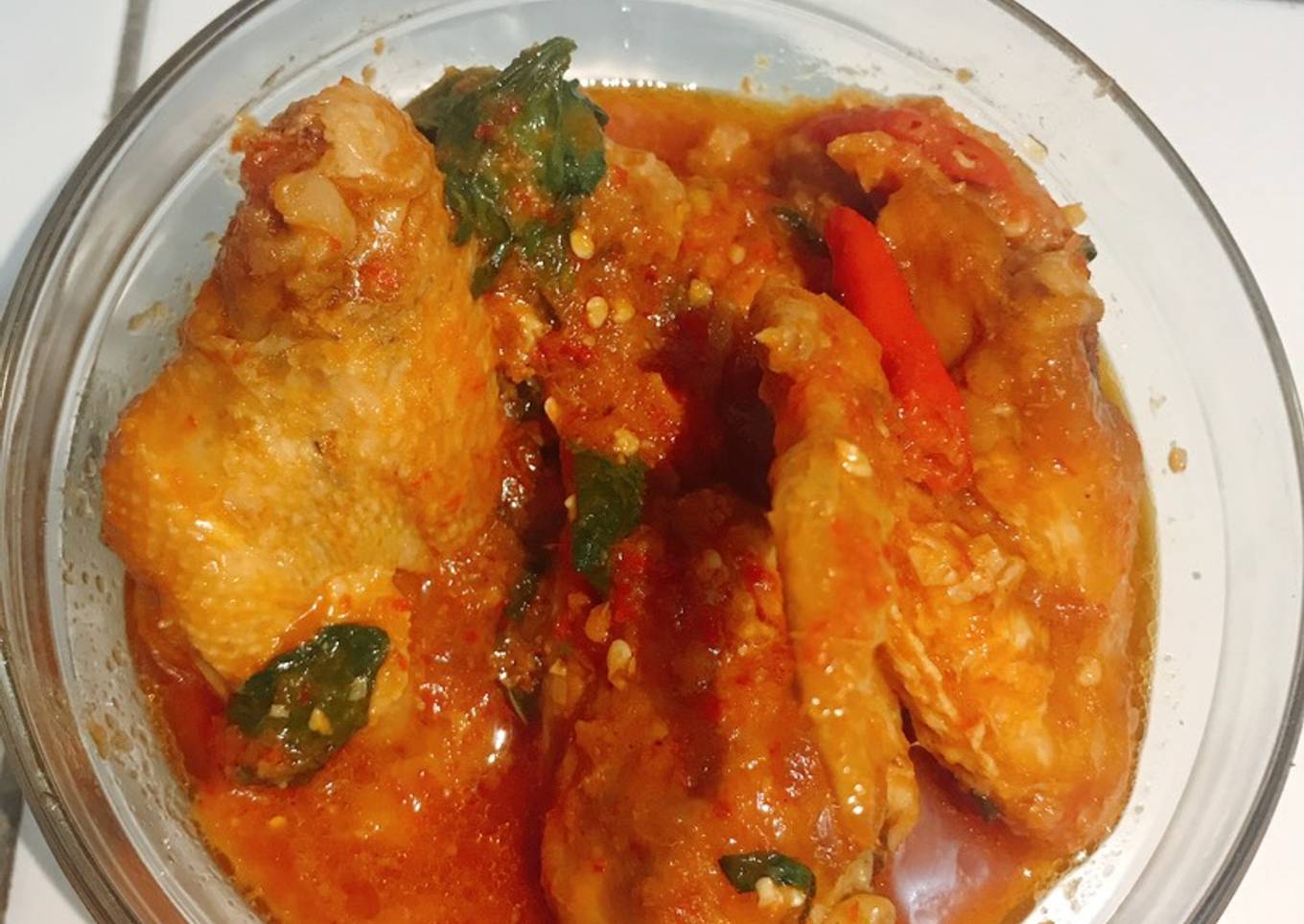 Ayam bumbu rica