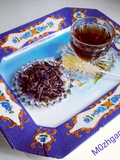عکسی از دستور دمنوش گل گاو زبان