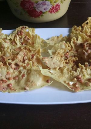 Foto resep Rempeyek renyah Tanpa telur