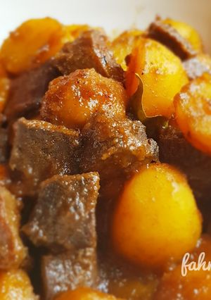 Foto resep Semur kentang hati sapi