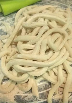 自製家常麵條 的食譜成品照片