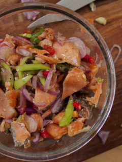 Foto resep Sambal Matah Salmon Panggang