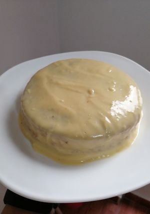 Una foto de Torta de Zanahoria 🥕 con crema pastelera