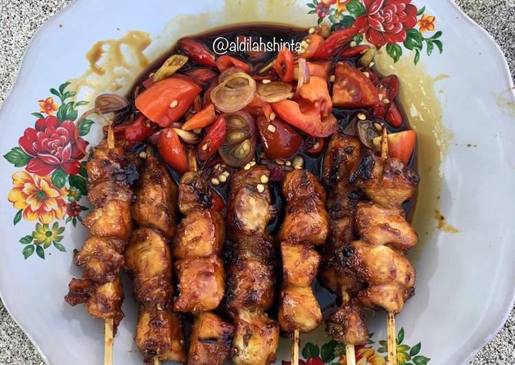 Sate Ayam Pedas Manis