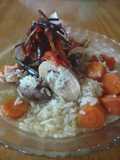 Osobuco y verduras sudadas