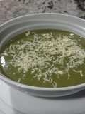 Crema de espinaca con verduras