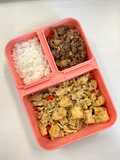 Tumis Tauge Tahu & Beef Teriyaki #BekalKantor