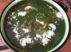 Una foto de Crema de ortiga