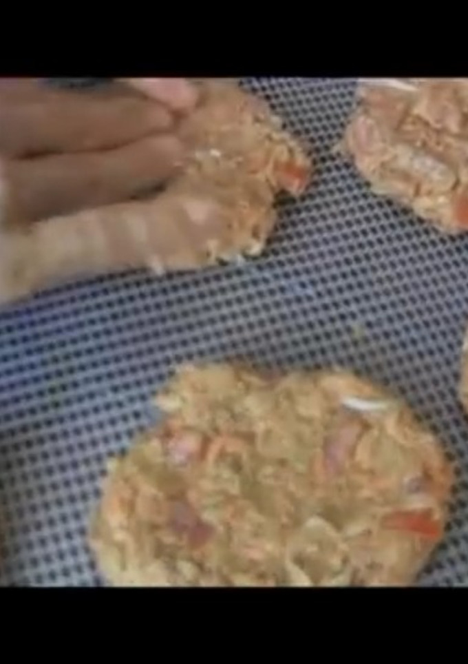Una foto de Hamburguesa vegana de zanahoria