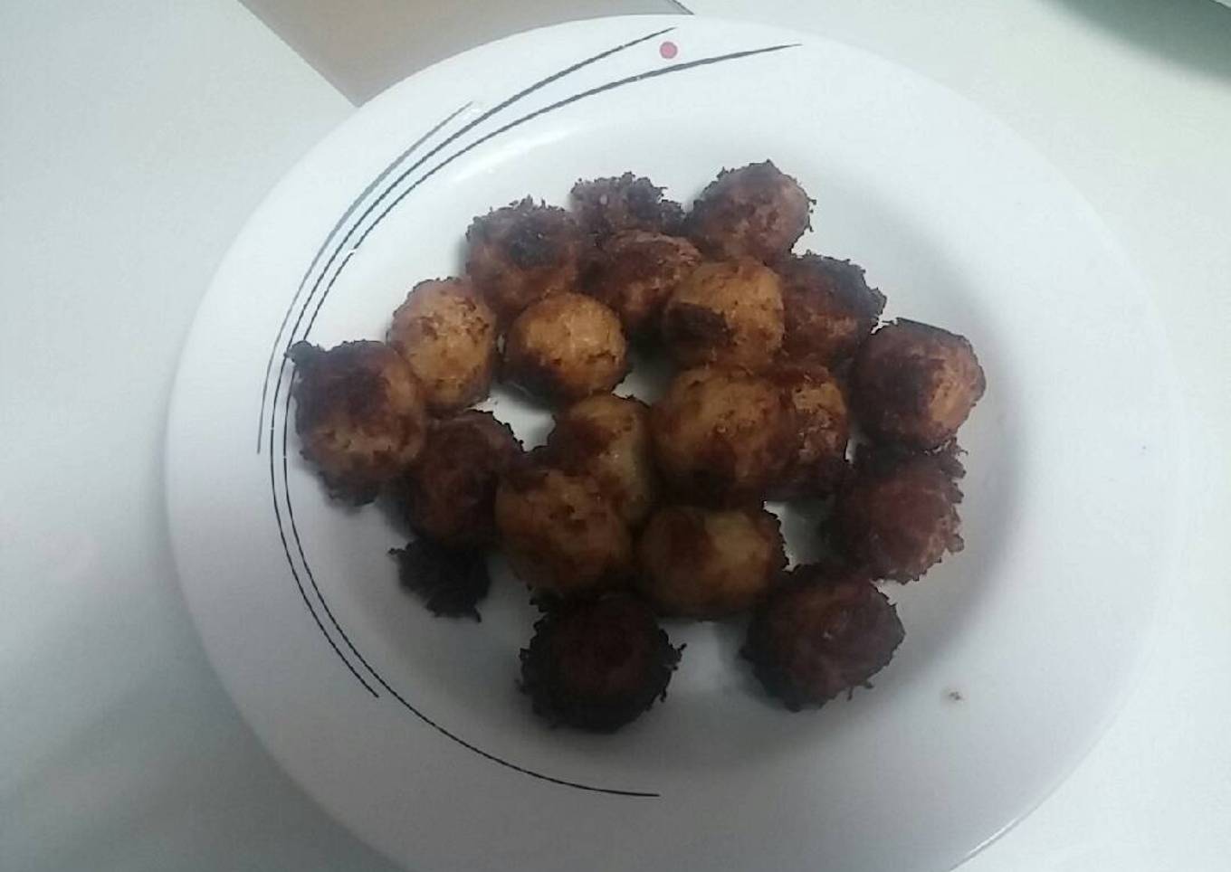 431. Bolitas de queso y pollo