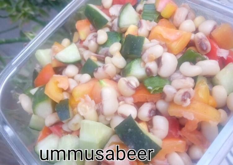 Steps to Make Speedy Beans salad | Simple Recipe For Collage Students