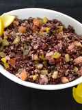 Salada de Arroz Negro e Atum de Conserva
