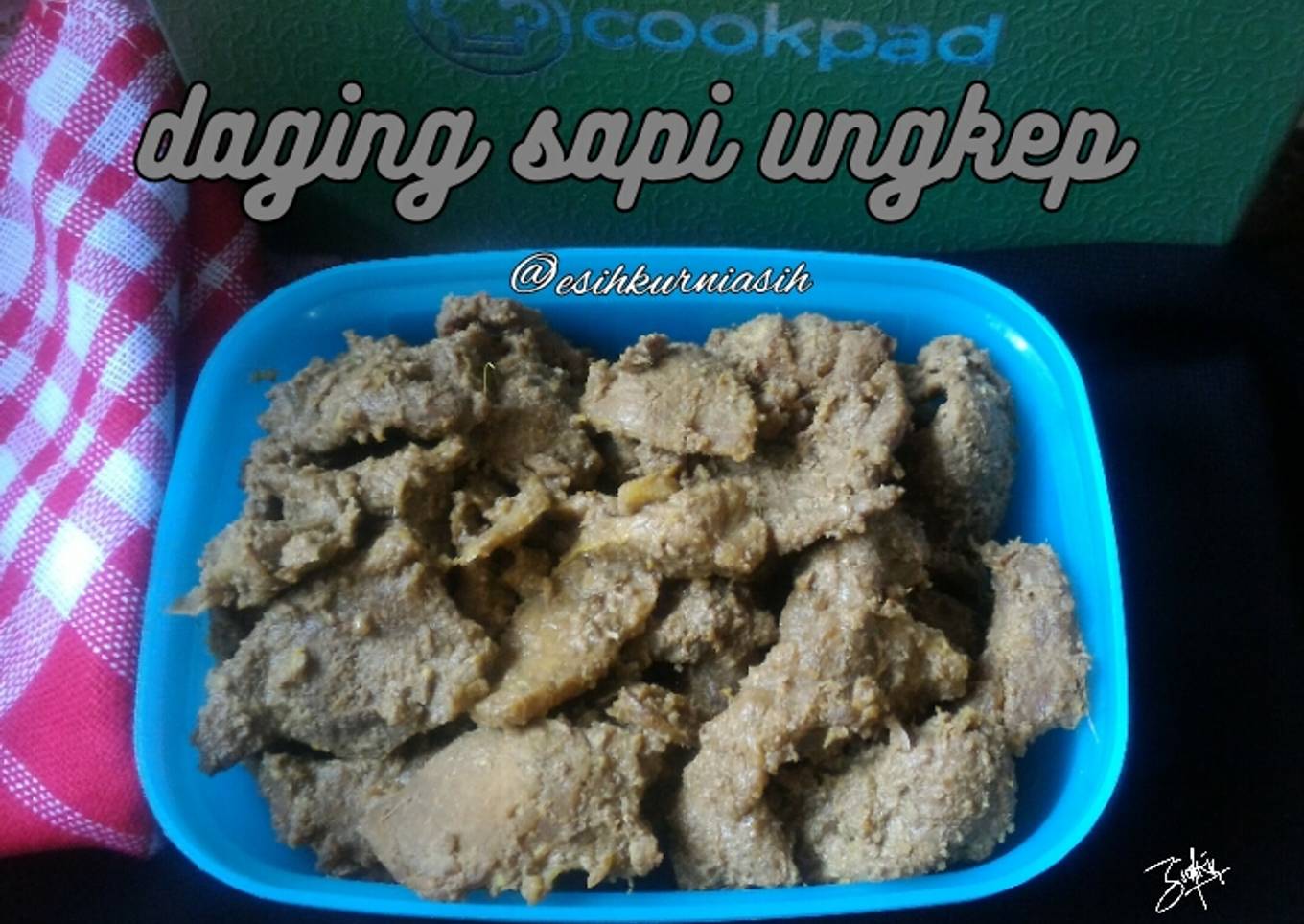 Daging sapi ungkep