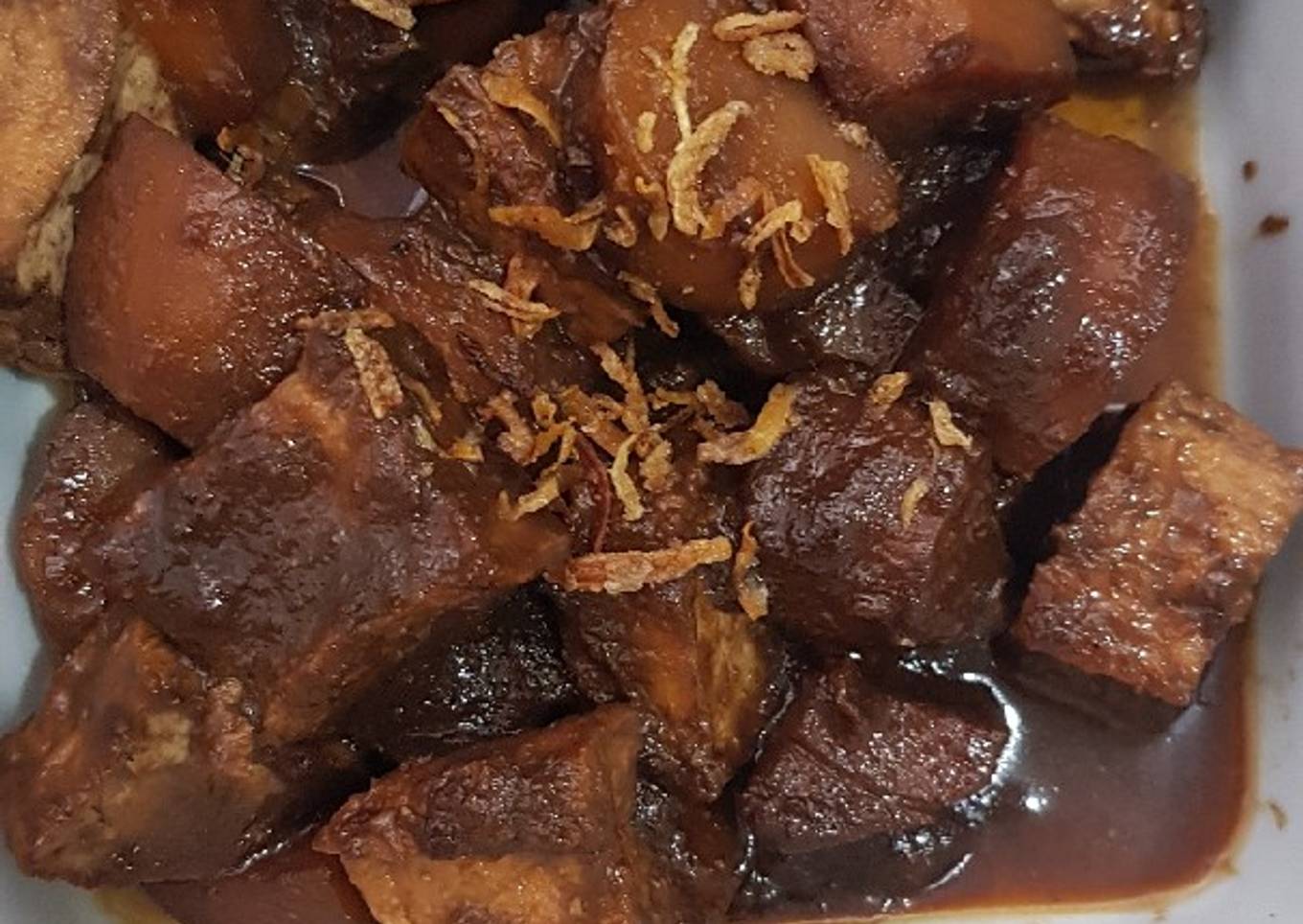 Semur Kentang Tahu
