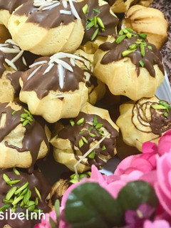 عکسی از دستور شیرینی خامه ای، نون خامه ای ، Choux pastry ، sweet puffs - شیرینی عید نوروز