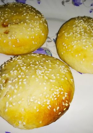 বেকড চিকেন বান (baked chicken bun recipe in Bengali) রেসিপির প্রধান ছবি