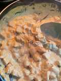 Pollo en crema